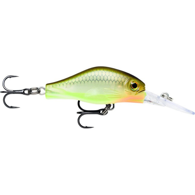 Воблер RAPALA Shadow Rap Fat Jack SDRFJ04-HAY